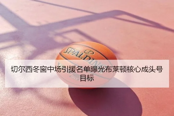 切尔西冬窗中场引援名单曝光布莱顿核心成头号目标